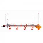 Nipple Drinking System Broilers Poultry Drinking Line 50mm-250mm Tube