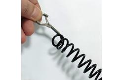 China High Quality Tpu Retractable Tether Spring Coiled Bungee Tool Lanyard supplier