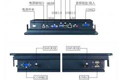 China 15 Inch Small Touch Screen Display Kiosk Monitor 300~400 Nits Brightness supplier