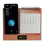 Table Top Creativity Wireless Charging Calendar New Style 2024 Custom Print