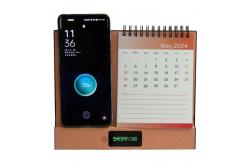 China Table Top Creativity Wireless Charging Calendar New Style 2024 Custom Print supplier