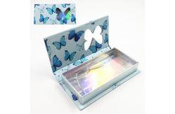 China Paper Custom False Eyelash False Nail Packaging Boxes Cardboard Magnet Packaging Box supplier