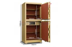 China Germany 3D Laser Cutting Technology Commercial Safe Box With Removable Shelves H1580mm supplier