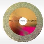 150mm Electroplated Diamond Tools Ultra Thin Electroplated Diamond Blade for sale
