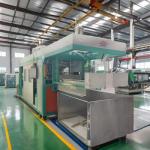 Full-Automatic Plastic Thermoforming Machine With Electric Heating And Max Forming Width 710mm for sale