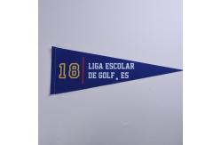 China Printing 150D Polyester Felt Pennant Banner For Advertising Activity supplier