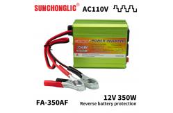 China 12v 110v 350 Watt Power Inverter 60Hz 350VA Off Grid Modified Sine Wave supplier