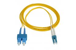 China LSZH Simplex Fiber Optic Patch Cord Singlemode Fiber Jumper Cables supplier