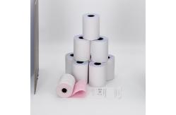 China FSC Virgin Wood Pulp Carbonless Paper Roll For POS Roll / Print supplier