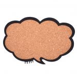 Speech Bubble Talking Decorative Cork Bulletin Board For Children'S Room for sale