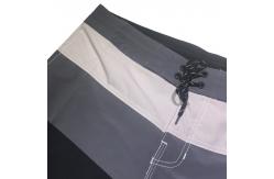 China Plain Surf Custom Beach Shorts , Drawstring Beach Shorts Drying Splash Proof supplier
