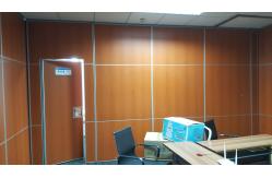 China Commercial Sliding Modular Assemble Sound proof Partition Wall For Office Room supplier