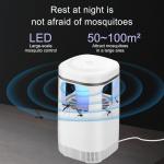 Indoor Mosquito Killing Lamp Household Rechargeable Bug Zapper Camping LED
