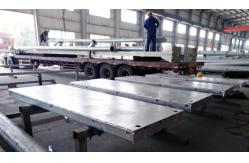 China Steel Structure Temporary Bridge Construction / Pre Engineered Pedestrian Bridges supplier
