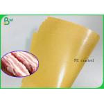100% Safe Coating PE Meat Wrapping Paper Reel With 787mm 889mm for sale