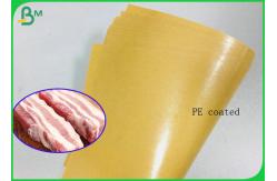 China 100% Safe Coating PE Meat Wrapping Paper Reel With 787mm 889mm supplier