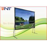 Aluminum Alloy Frame Portable Projection Projector Screen Front And Rear Projection Screen for sale