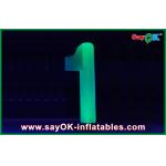 Beautiful Inflatable Lighting Decoration Number For Advertising
