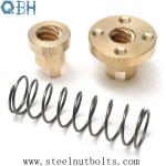CNC Processing ACME Copper Bronze Threaded Rod M8 M10 M12 M16 for sale