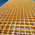 Easy Quick Installation Fiberglass Grate Sheets With Molded Technique for sale