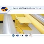 Pre Galvanized Forklift Working Gravity Flow Racking , Heavy Duty Gravity Shelving