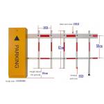 Speed Adjustable Road Traffic Barrier 24v Dc Brushless Motor With Fence for sale