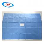 Medical Consumables SMS Surgical Fenestrated Drape Sterile Supplier for sale