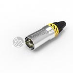 Audio XLR 3 Pin Male Female Plug Connector Electrical IP65 Waterproof