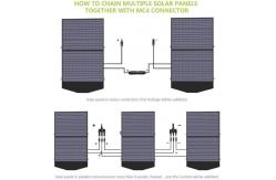 China 100W Foldable Waterproof Portable Solar Panel Charger IP65 For Travel supplier