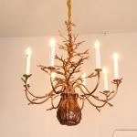 LED E14 Ceiling Crystal Candle Chandelier Lamp Waterproof Dirt Resistant for sale