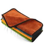 Coral Fleece Car Washing Drying Towel for Household Microfiber Car Cleaning Cloths Strong Water Absorption 13.77 for sale