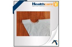 China Antibacterial Disposable Protective Gowns / CPE Isolation Gown With Thumb Up supplier