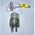 DIN-VDE0620-1:2021 Bild 16a Temperature Rise Plug Gauge Prufestecker 2P+AC 16A for sale