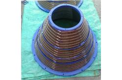 China SS 304 316L Wedge wire centrifuge basket for centrifuge machine supplier