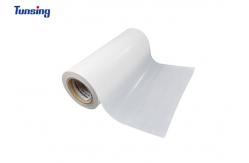 China PES Fabric Hot Melt Adhesive Film  Glassine Paper For Bonding PVC supplier