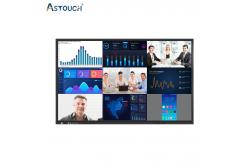 China Multimedia 4K Interactive Touch Panel HDMI 75 Inch Split Screens FCC supplier