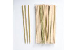 China Flat BBQ 8 Inch Bamboo Skewers Paddle Sticks Grill Kebab Barbecue Bamboo Stick supplier
