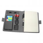 5W Waterproof Padfolio With Power Bank , Multifunctional Notebook Wireless Charger for sale