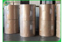 China Bag material 60g to 120g Brown Kraft Food Packaging Paper Rolls 120cm Width supplier