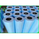 20LB Blue Tinted Bond Paper For Plotter Printers A0 A1 Clear Image Sharpness for sale