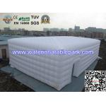 Custom 42 Foot White Inflatable Event Tent , Inflatable Family Camping Tent for sale