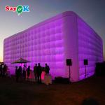 100 People Giant LED Outdoor Party Event Disco Inflatable Tent for sale