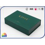 Soft Touch Lamination Hinged Lid Paper Box Pantone Color Print for sale