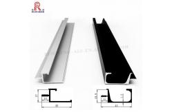 China Rush Resistant Aluminium Handle Profile , 1.2mm Thick Kitchen J Profile Handle supplier