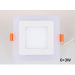 2835 SMD IP44 6500K Recessed Cri80 Led Panel Downlight