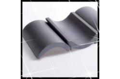 China Gym Excersice Equipment Ferrite Segment Magnet For Motor Y30BH Customized supplier