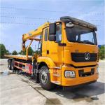 Shacman 16 Tons Wrecker With  14 Tons Crane   Blockroad Broken Car  With Crane