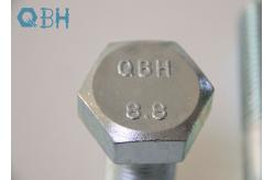 China ZP YZP HDG BLACK DIN931 Hex CL8.8 M72 Half Thread Screw supplier