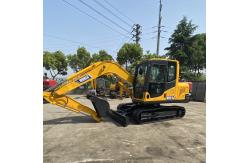 China Energy Saving Mini Wheeled Excavator Low Noise Mini Excavator Machine supplier