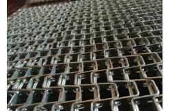 China Food Processing Flat Wire Mesh Belt High Tensile Strength Easy Clean supplier